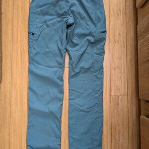Eddie Bauer First Ascent Lined Pants, Spruce (Teal), Size 8